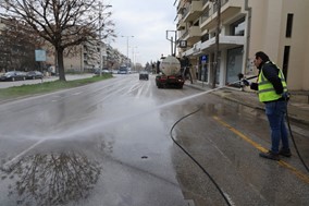 Πλύσιμο στην 31ης Αυγούστου από το πρωί μέχρι το μεσημέρι της Κυριακής